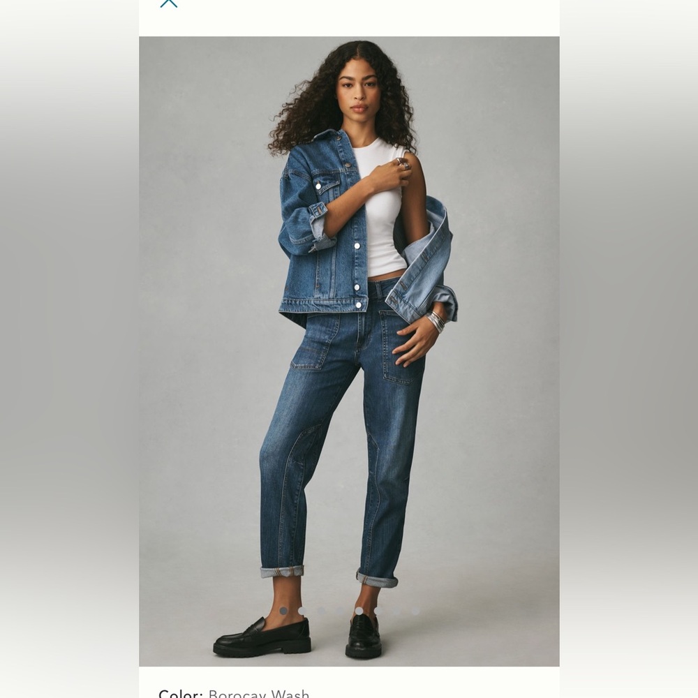 Pilcro Anthropologie The Wanderer mid-rise relaxed jean, 29 - Picture 2 of 11
